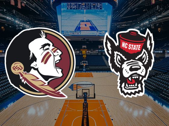 Florida State Seminoles at NC State Wolfpack Basketball